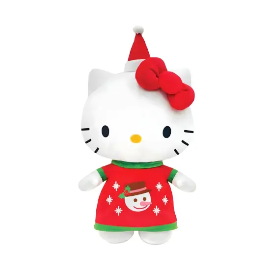 Sanrio Hello Kitty Snowman Outfit 10 Inch Plush {1}