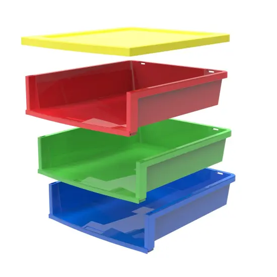 Quick Stack Construction Paper Organizer {3}
