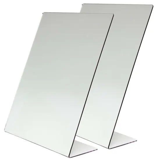 One-Sided Self-Portrait Mirror, 8-1/2" x 11", Pack of 2 {1}
