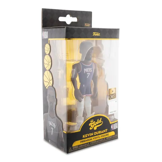 Brooklyn Nets NBA Funko Gold 5 Inch Vinyl Figure | Kevin Durant CHASE {3}