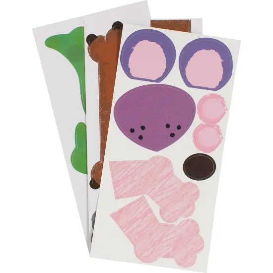 Paper Bag Puppet Pets - 238 Pieces - 6 Animals {5}