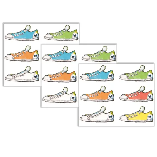 Pete the Cat&reg; Groovy Shoes Accents, 36 Per Pack, 3 Packs {1}