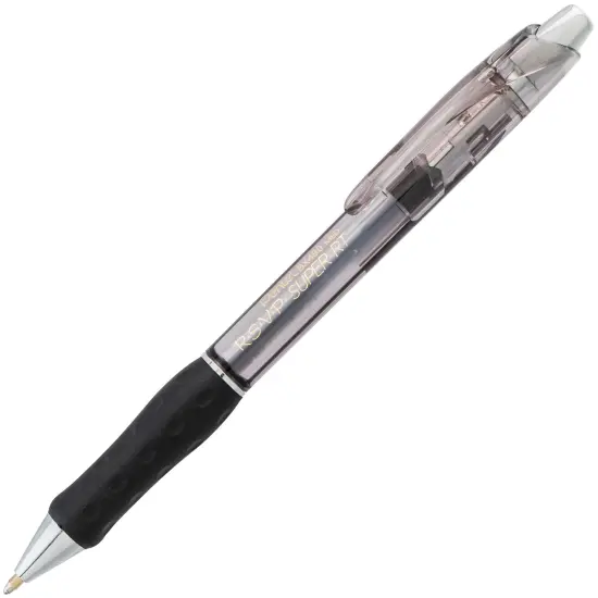 R.S.V.P.&reg; Super RT Retractable Ballpoint Pen, Black, Pack of 12 {2}