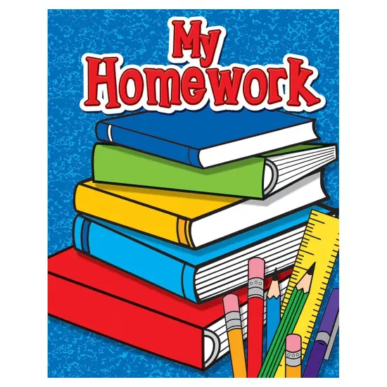 My Homework Pocket Folder, Pack of 6 {2}