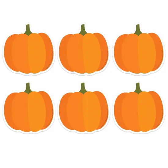 A Teachable Town Pumpkins Paper Cut-Outs, 36 Per Pack, 6 Packs {1}