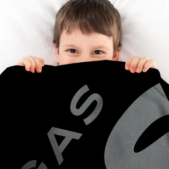 Sleep Squad Las Vegas Aces Logo 60&rdquo; x 80&rdquo; Raschel Plush Throw Blanket {5}