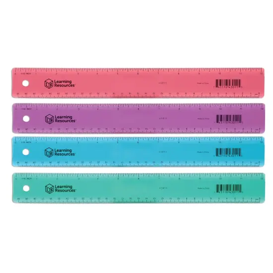 UltraFlex&reg; SAFE-T&reg; Ruler, Pack of 12 {4}