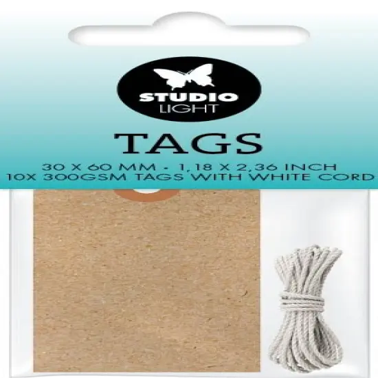 Studio Light Consumables Tags 10/Pkg-Nr. 02, Small {1}