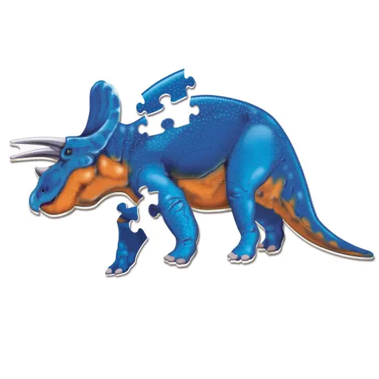 Jumbo Dinosaur Floor Puzzle Triceratops {2}