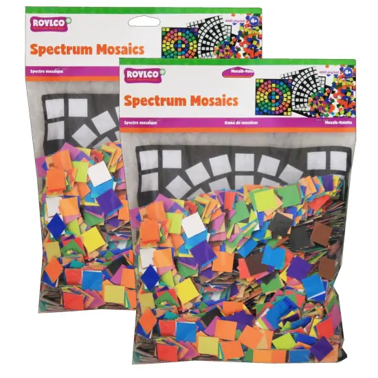 Spectrum Mosaics, 4000 Per Pack, 2 Packs {1}