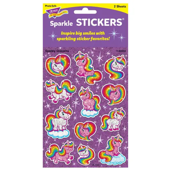 Sparkly Unicorns Sparkle Stickers&reg;, 24 Per Pack, 6 Packs {5}