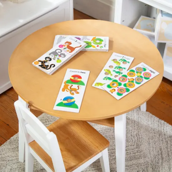 Poke-a-Dot Numbers Learning Cards {3}