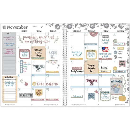 Classroom Cottage Teacher Planner {5}