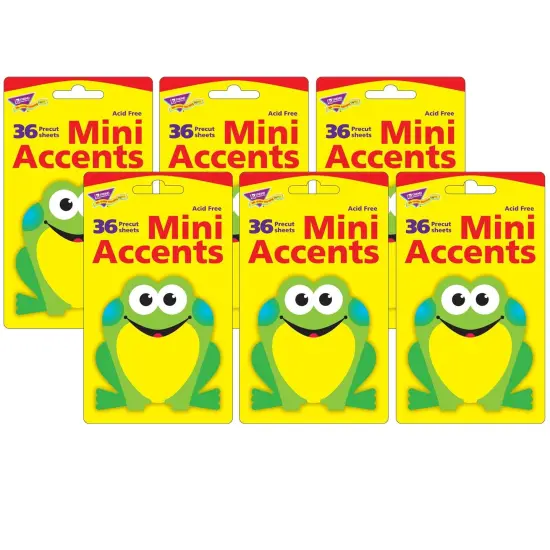 Frog Mini Accents, 36 Per Pack, 6 Packs {1}