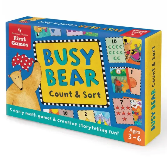 Busy Bear Count & Sort Game {1}