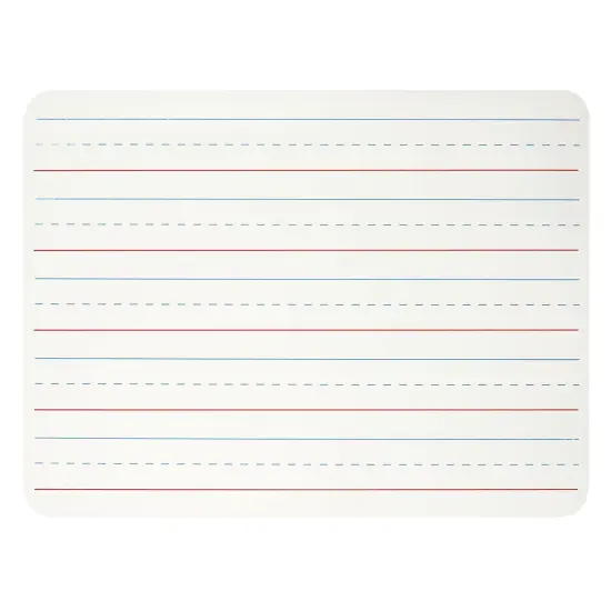 Dry Erase Classpack, Lined 1-Sided Boards, Markers & Erasers, Pack of 12 {3}