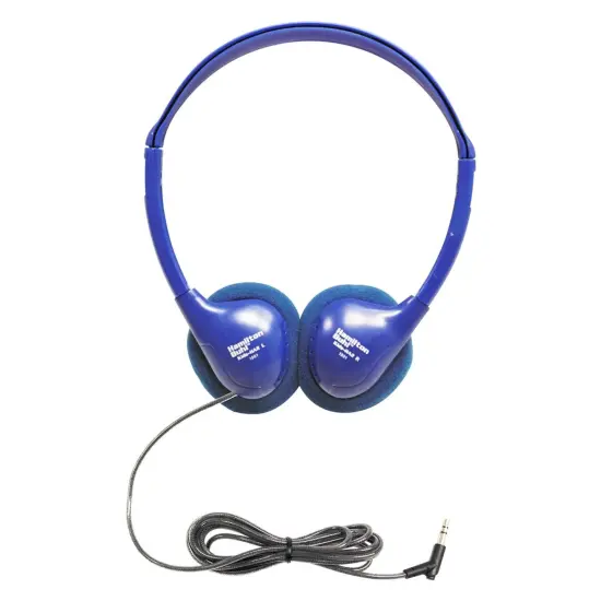 Kids On-Ear Blue Stereo Headphone, Pack of 3 {2}