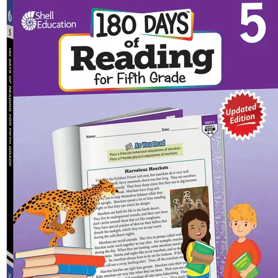 180 Days of Reading 2nd Edition, Grade 5 {3}