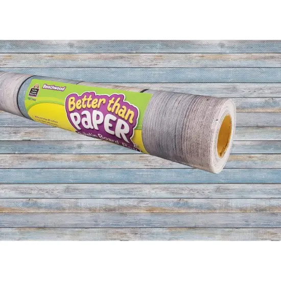Beachwood Better Than Paper Bulletin Board Roll, 4' x 12', Pack of 4 {3}