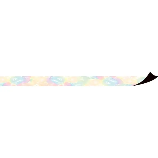Pastel Pop Tie-Dye Magnetic Border, 24 Feet Per Pack, 3 Packs {3}