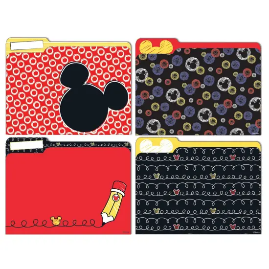 Mickey&reg; Color Pop! File Folders, 4 Per Pack, 6 Packs {2}