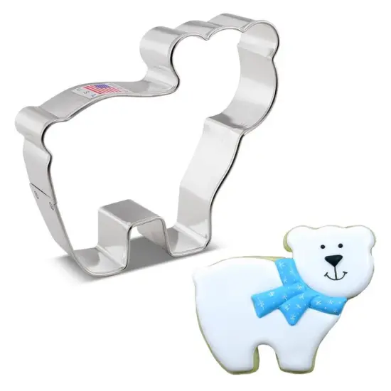 Ann Clark Cute Bear Cookie Cutter, 3.63" {1}