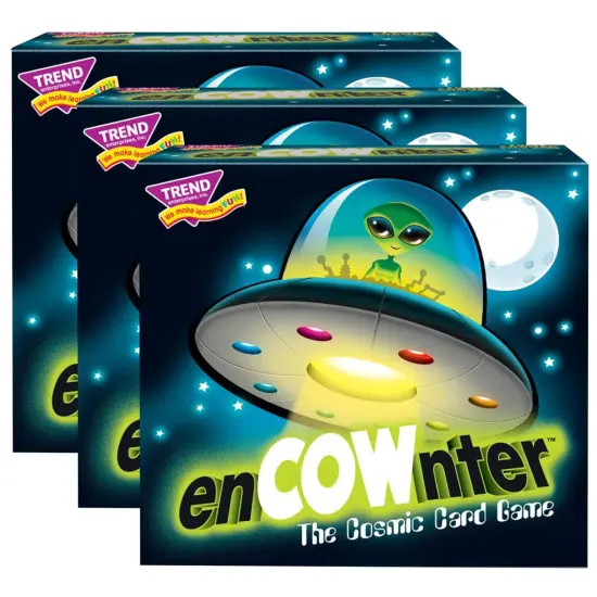 enCOWnter&trade; Three Corner&trade; Card Game, Pack of 3 {1}