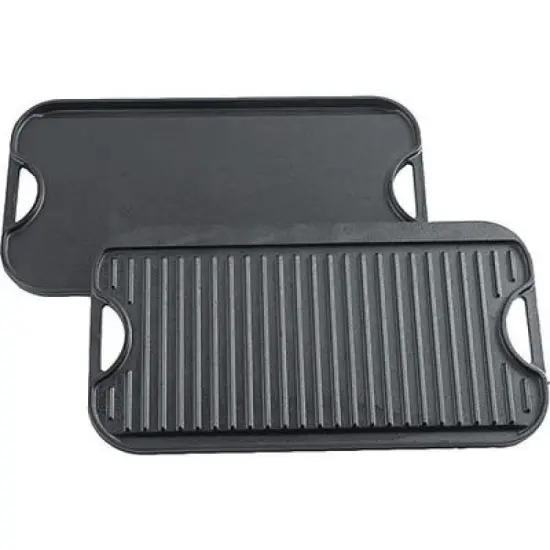 Lodge Logic Cast Iron 2-Sided Pro Griddle {4}