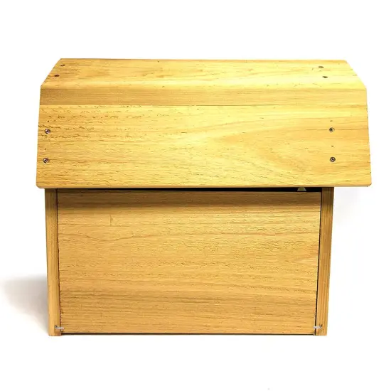 A-T-Z Woodcrafts Handcrafted Cedar Barn Owl Nest Box 21.75 inch {3}