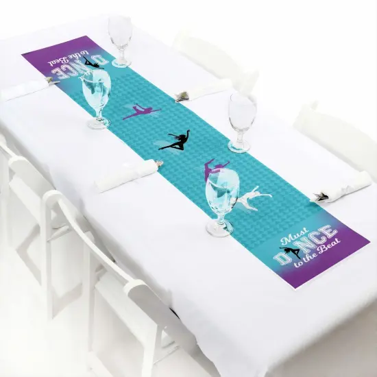 Big Dot of Happiness Must Dance to the Beat - Dance - Petite Dance Party or Birthday Party Paper Table Runner - 12 x 60 inches {1}
