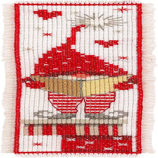 Vervaco Counted Cross Stitch Bookmark Kit 2.4"X8" 2/Pkg-Christmas Gnomes {3}