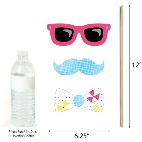 Big Dot of Happiness Make a Splash - Pool Party - Summer Swimming Party or Birthday Party Photo Booth Props Kit - 20 Count {6}