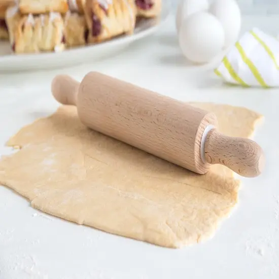 Fox Run Junior Wood Rolling Pin Perfect for Kids 5.75" Barrel {4}