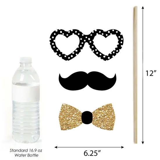 Big Dot of Happiness Prom - Prom Night Photo Booth Props Kit - 20 Count {6}