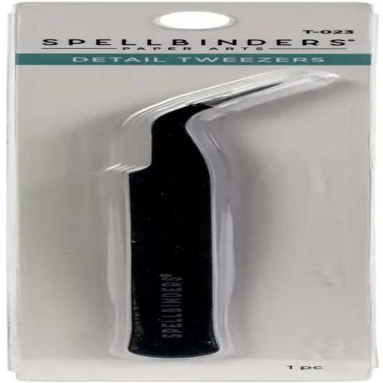 Spellbinders Detail Tweezers-Black {1}