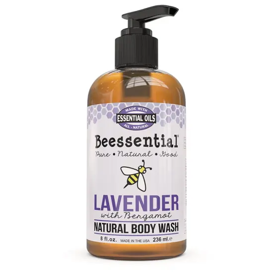 Beessential All Natural Lavender Bergamot Body WashCalming Lavender Scent {1}