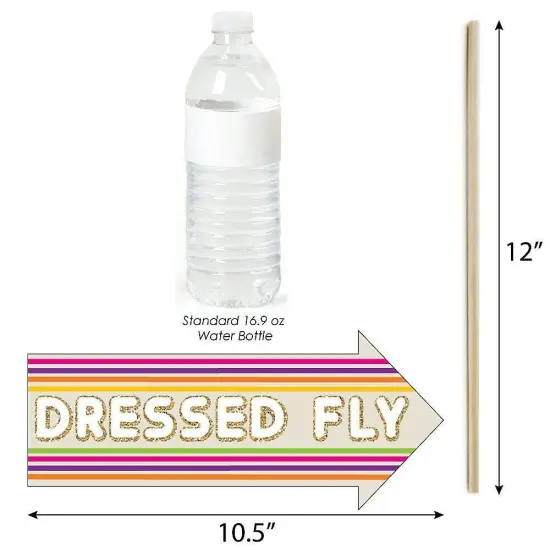 Big Dot of Happiness Funny 70's Disco - 1970s Disco Fever Photo Booth Props Kit - 10 Piece {4}