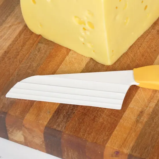 The Cheeseknife Soft Cheese Knife, Resin Blade with Comfort Grip, 8" Long {3}
