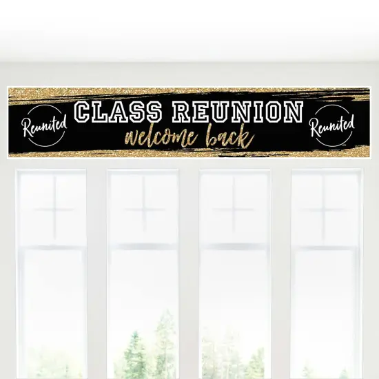 Big Dot of Happiness Reunited - School Class Reunion Party Decorations Party Banner {6}