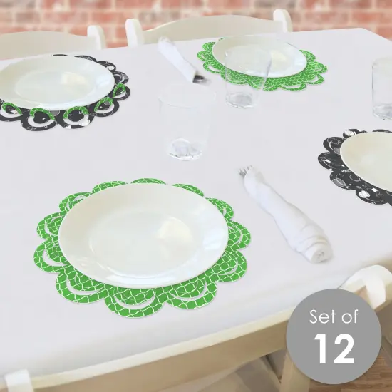 Big Dot of Happiness You Got Served Tennis - Baby Shower or Tennis Ball Birthday Party Round Table Decorations - Paper Chargers Place Setting For 12 {4}