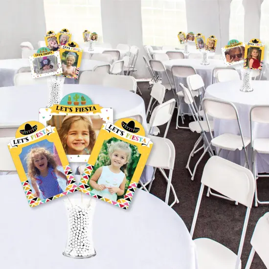 Big Dot of Happiness Let's Fiesta - Fiesta Picture Centerpiece Sticks - Photo Table Toppers - 15 Pieces {4}