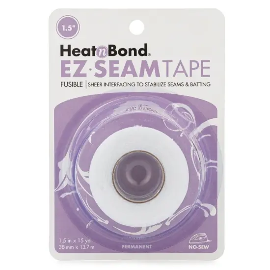 HeatnBond EZ Seam Iron-On Fusible Batting & Seam Tape-1.5"X15yd {1}