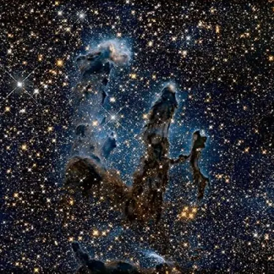 A Near-Infrared View of the Pillars of Creation Poster Print by NASA - Item # VARPDX456008 {2}
