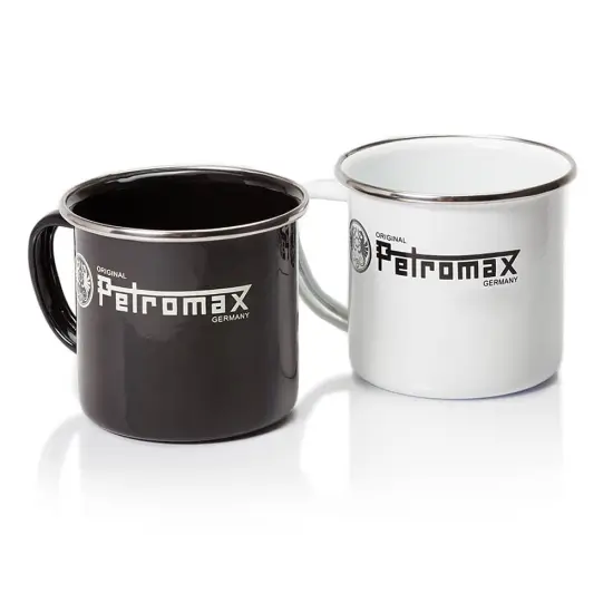 Petromax Steel and Enamel Mug, Lightweight Heat Resistant Traditional Hot or Cold Drinking Cup for Home or Camping {2}