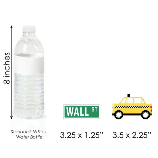 Big Dot of Happiness NYC Cityscape - DIY Shaped New York City Party Cut-Outs - 24 Count {6}