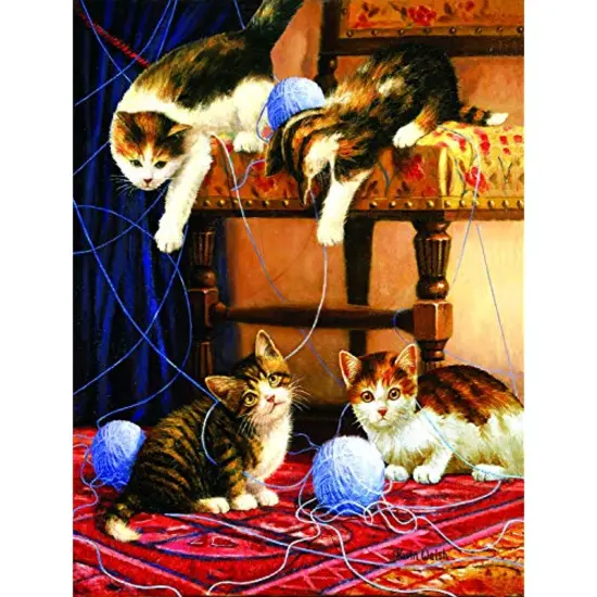 Sunsout Balls of Yarn 500 pc Jigsaw Puzzle 13339 {1}