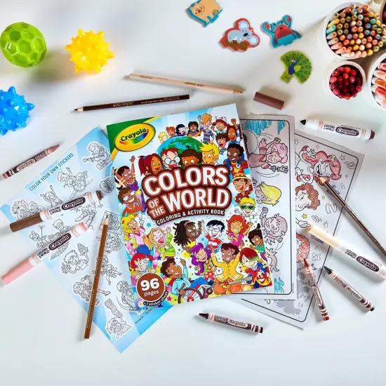 Crayola Colors Of The World Coloring Book-96 Pages {5}