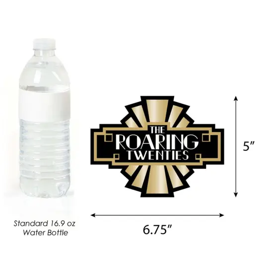 Big Dot of Happiness Roaring 20's - Art Deco DIY 1920s Jazz Party Essentials - Set of 20 {6}