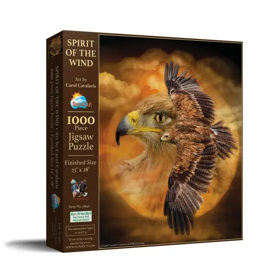 Sunsout Spirit of the Wind 1000 pc Jigsaw Puzzle 55641 {3}