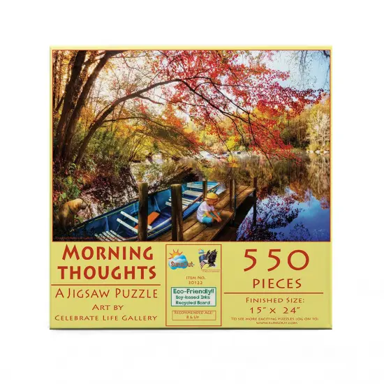 Sunsout Morning Thoughts 550 pc Jigsaw Puzzle 30122 {4}